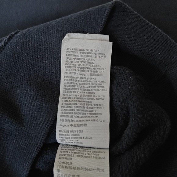 Gilly Hicks Sydney Women's Hoodie Black Sweatshirt Hooded Sweater Small Logo - Picture 8 of 8